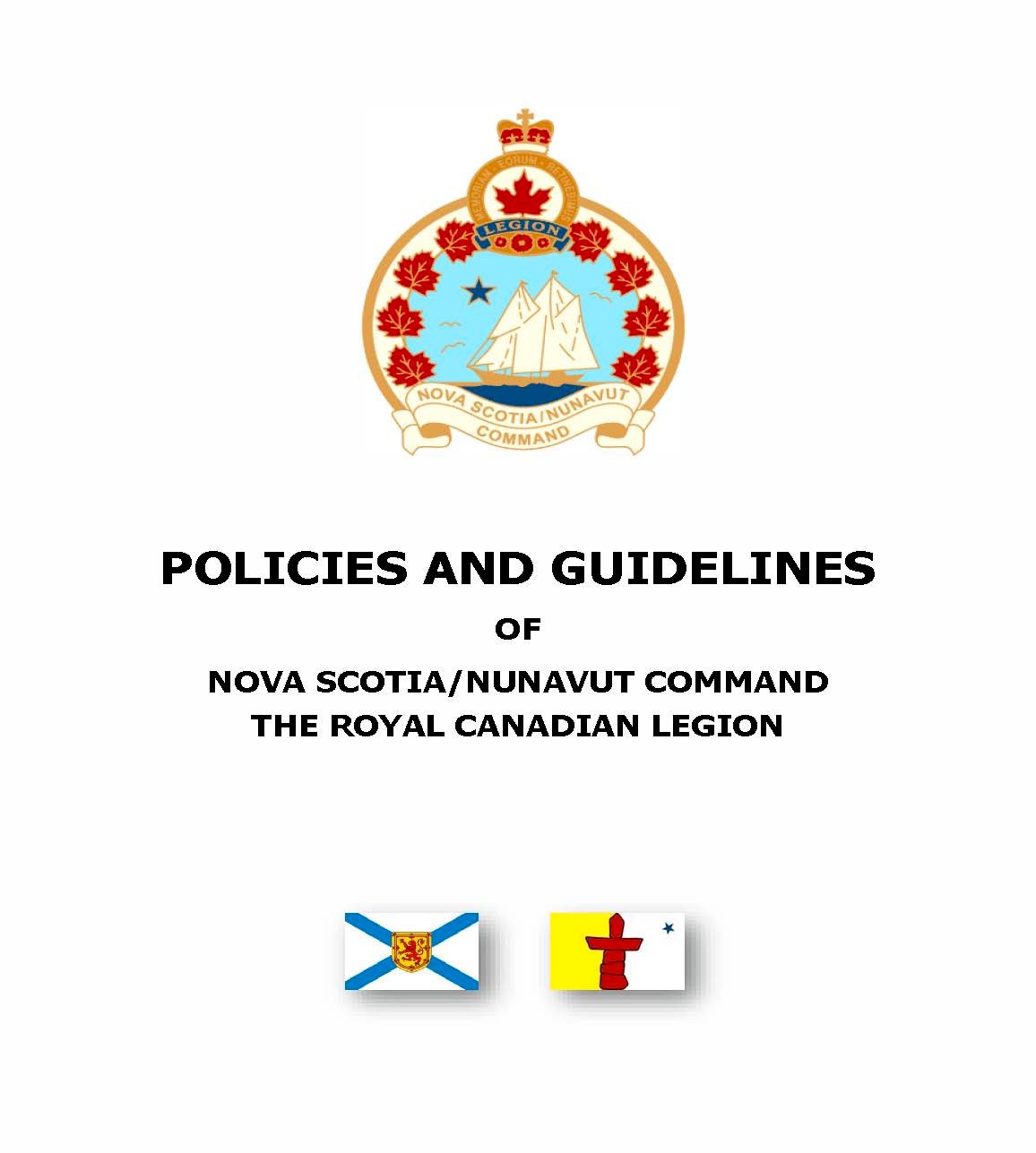 POLICY AND GUIDELINES BOOK Cover Page for Website