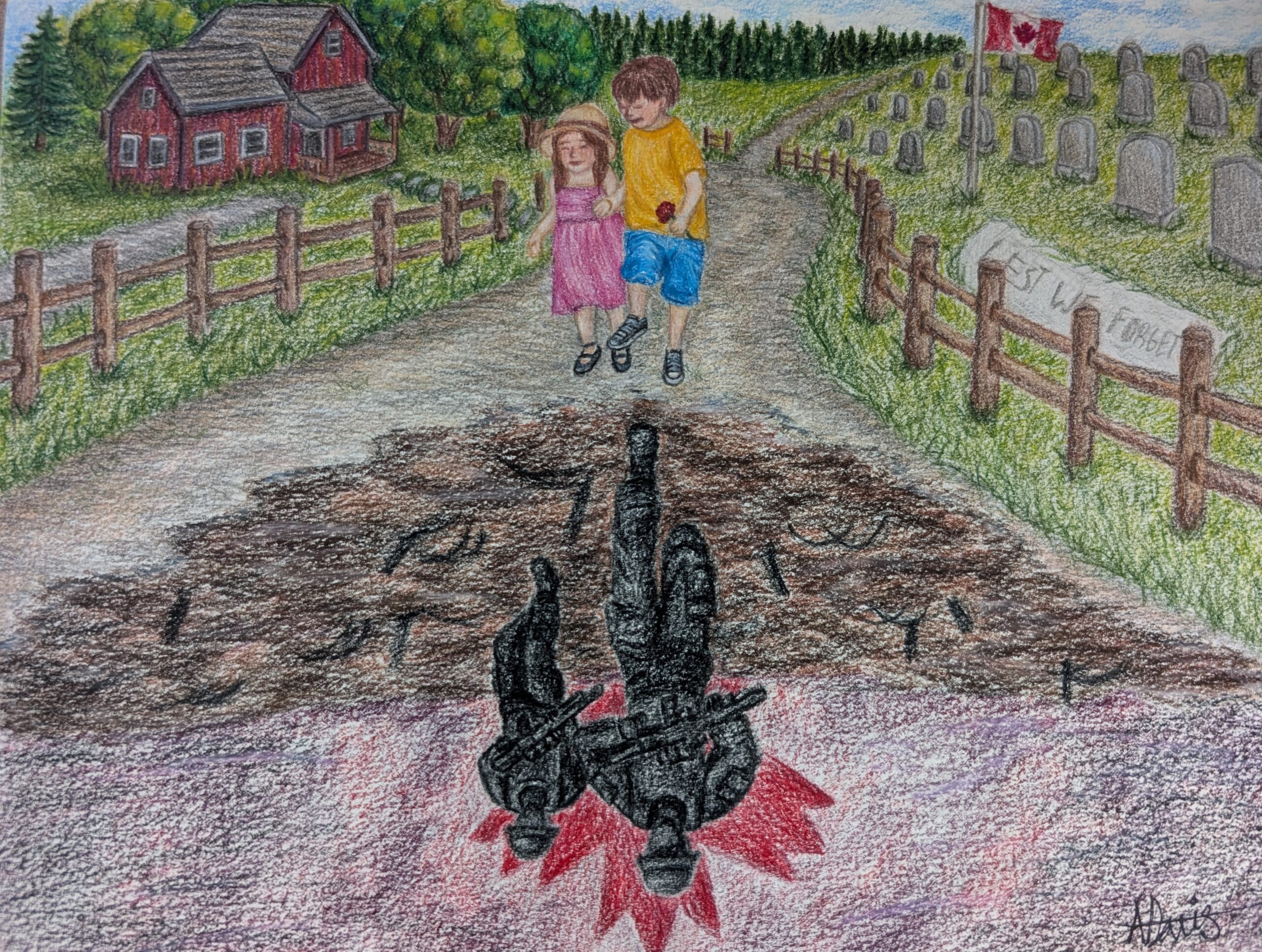 Amber Davis 2nd Place Colour Senior Poster Br 009 Hants County VSRB