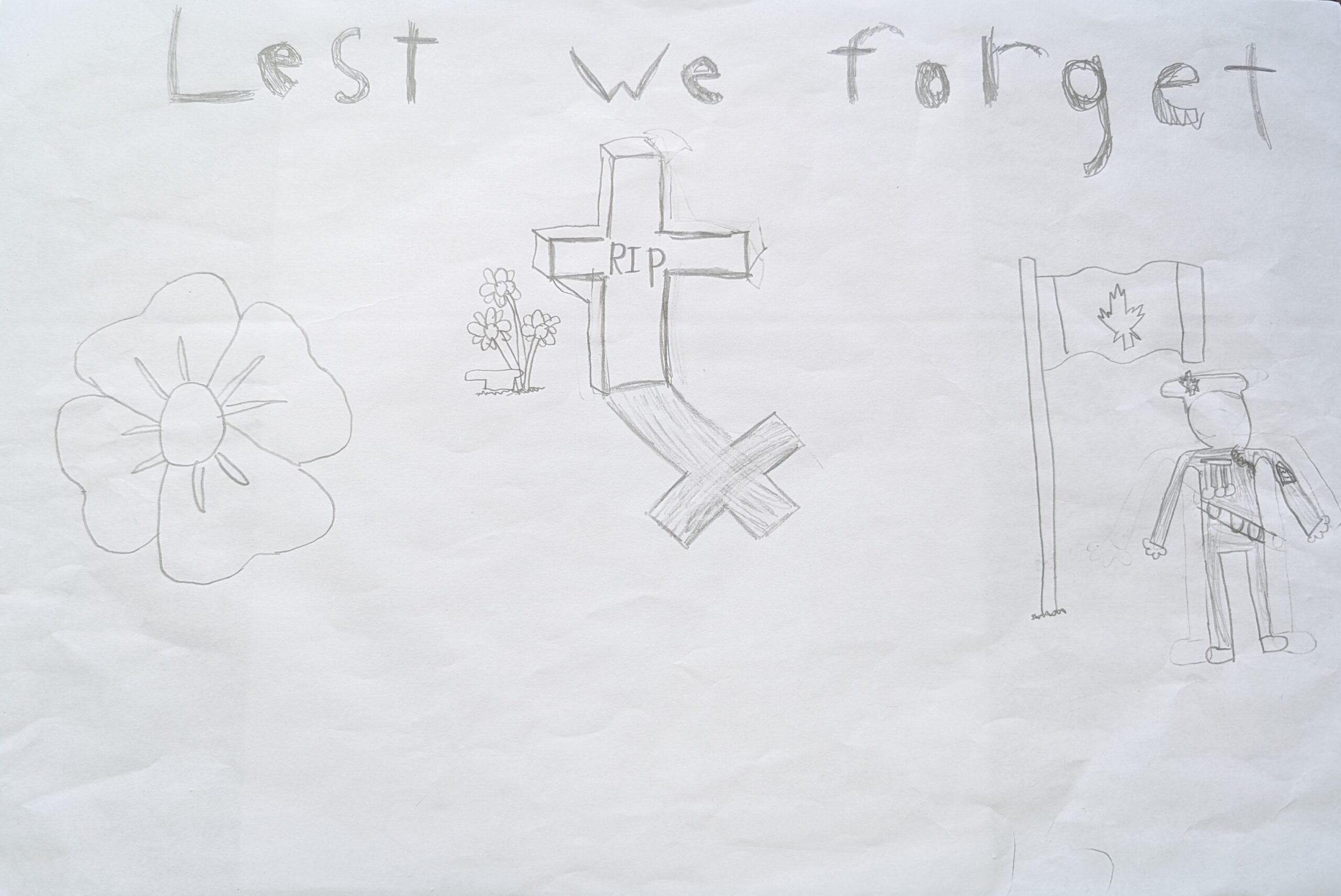 Graham Windsor 2nd Place Primary Black and White Poster Br 031 Somme VSRB