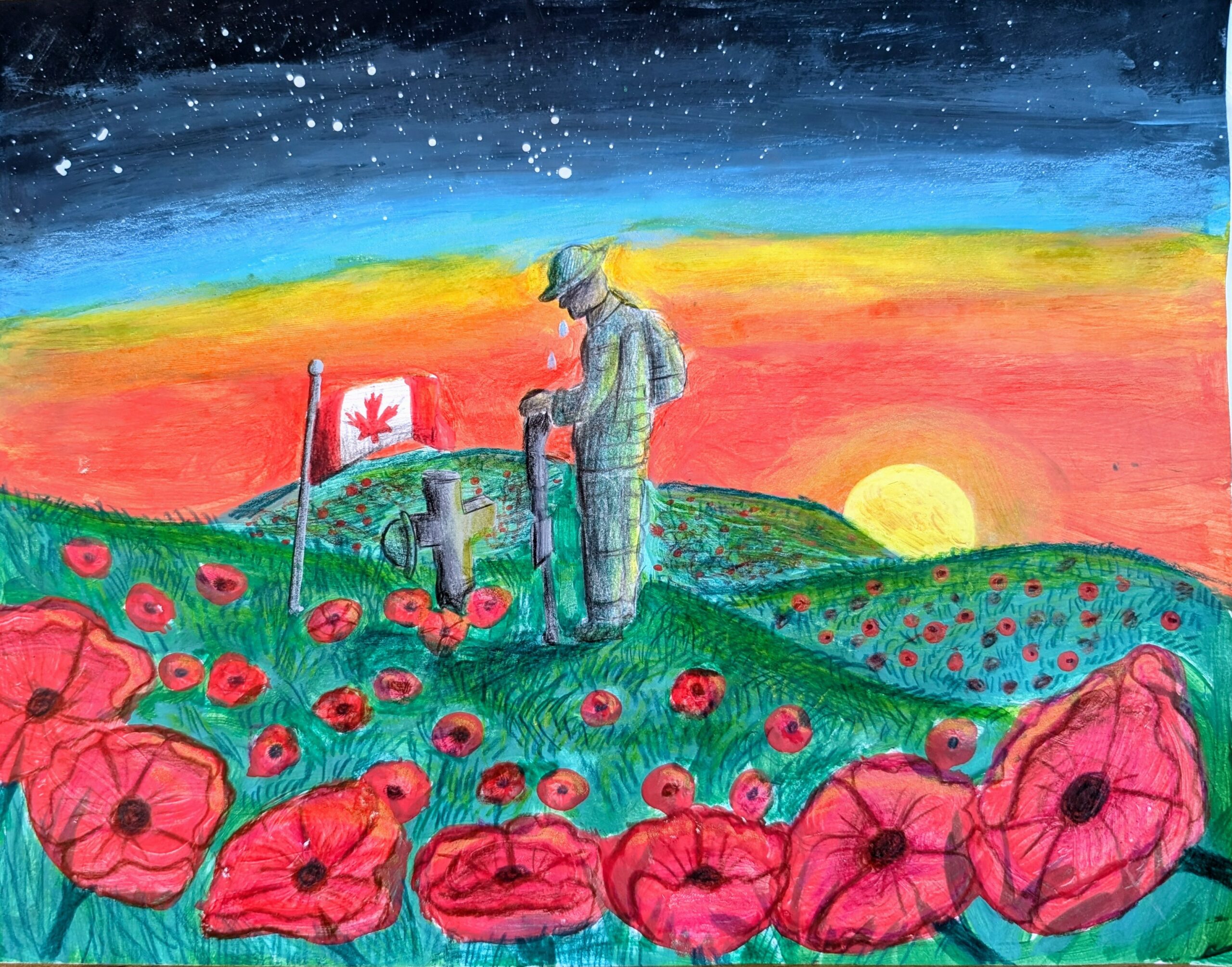 1st Place Intermediate Colour Poster Miya Ritchie Branch 049 Mahone Bay