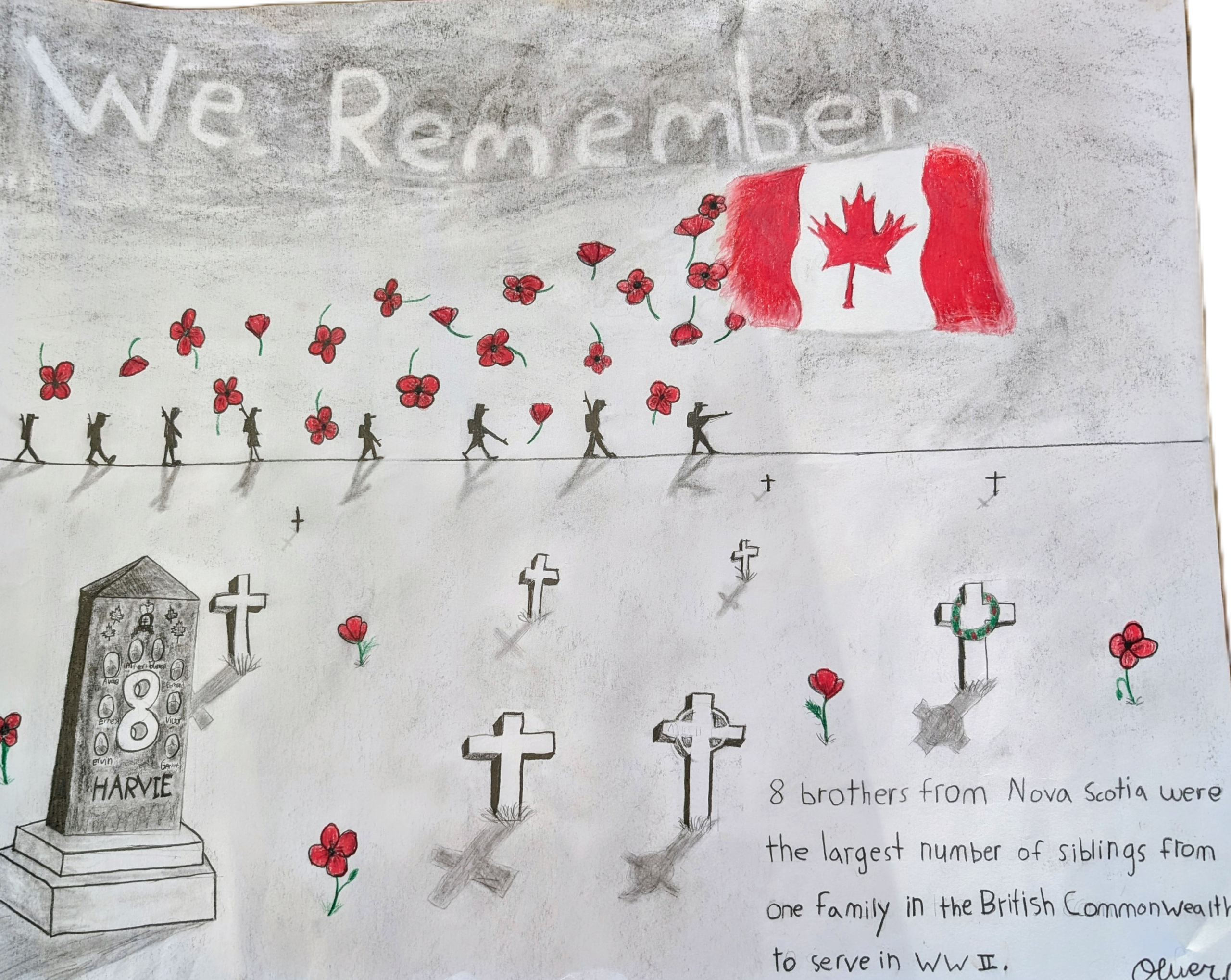 Oliver Caruthers 2nd Place Junior Colour Br 074 Dr. C.B. Lumsden Distict D Zone 8